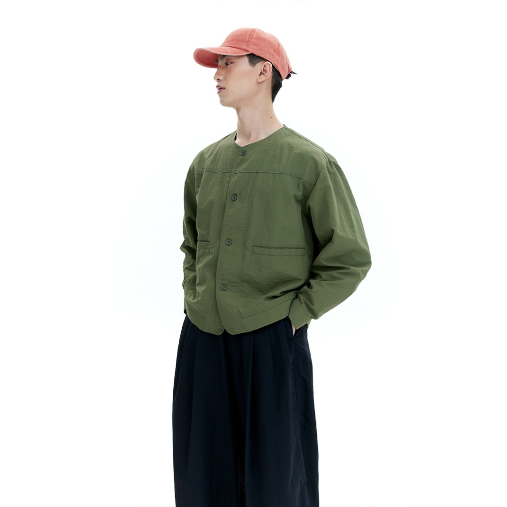 LOVERBOY JACKET (GREEN) – เสื้อแจ็คเก็ต ราคา ถูกที่สุด ดีลบีเคเค แกลเลอรีภาพที่ 2