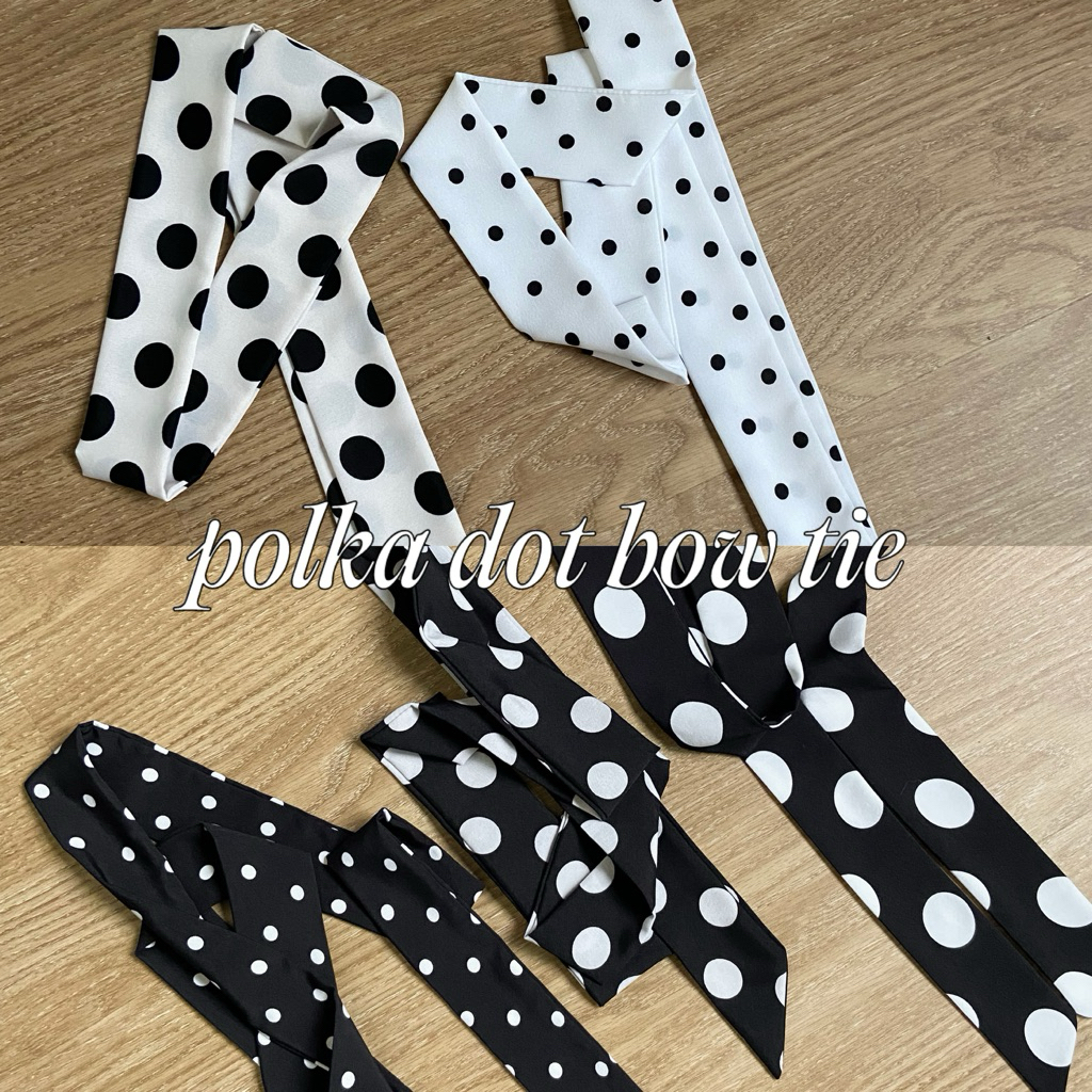 Bow tie polka dot  | โบว์ลายจุดสุดคิวท์ 🎀