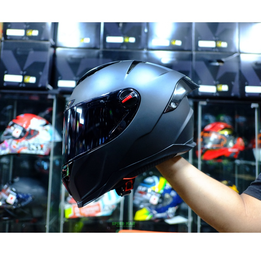 RD CZ-R BLACK MATTE 2025 สปอยเลอร์สีดำ แถมชิลด์หน้าสีดำ ชิลด์หน้าปรอททองอ่อน