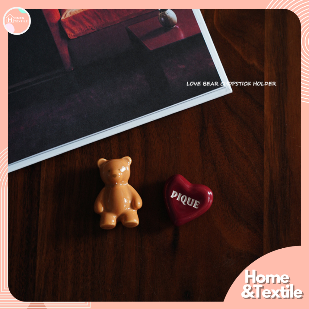 Love Bear Chopstick Holder ที่วางตะเกียบหมีเลิฟ