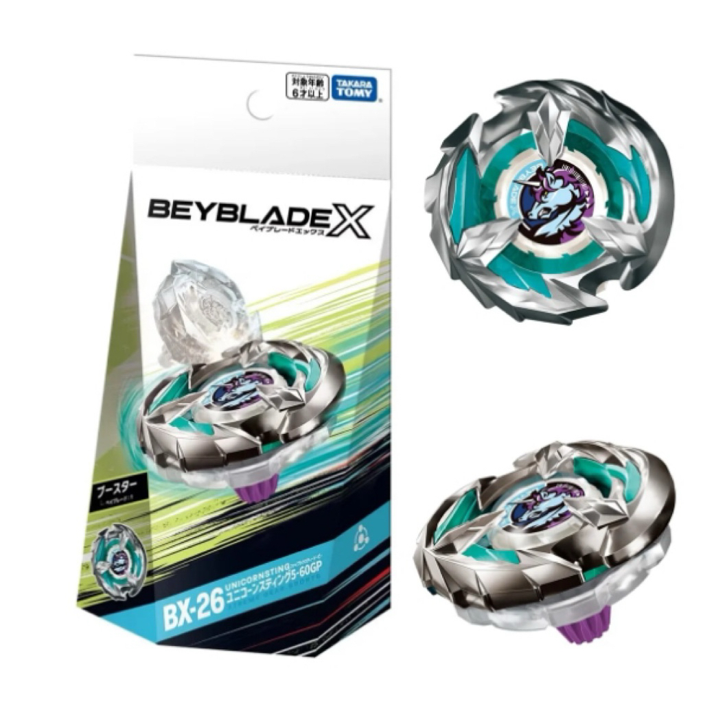 Beyblade X ของแท้ BX-26 Unicorn Sting 5-60GP พร้อมส่งในไทย