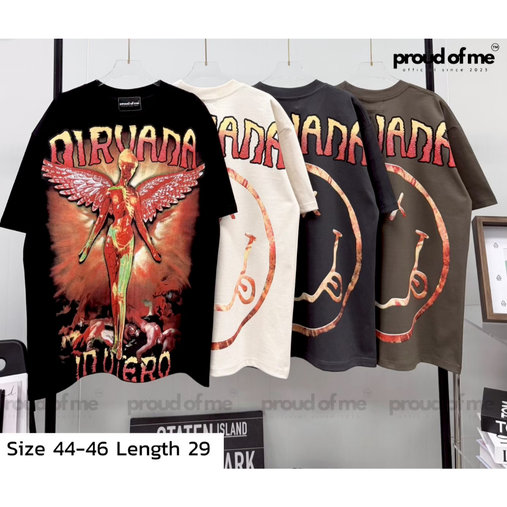 เสื้อ Proud of me Nirvana