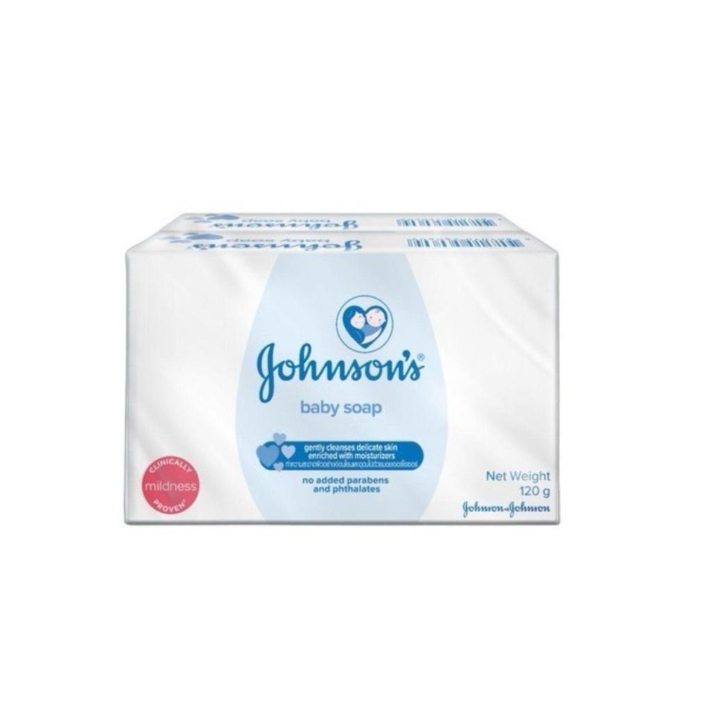 [ทั้งหมด 2 แพ็ค] JOHNSON’S BABY จอห์นสัน เบบี้ สบู่เด็ก 120 กรัม (แพ็ค 2 ก้อน) ได้ทั้งหมด 4 ก้อน ราคา ถูกที่สุด ดีลบีเคเค แกลเลอรีภาพที่ 3