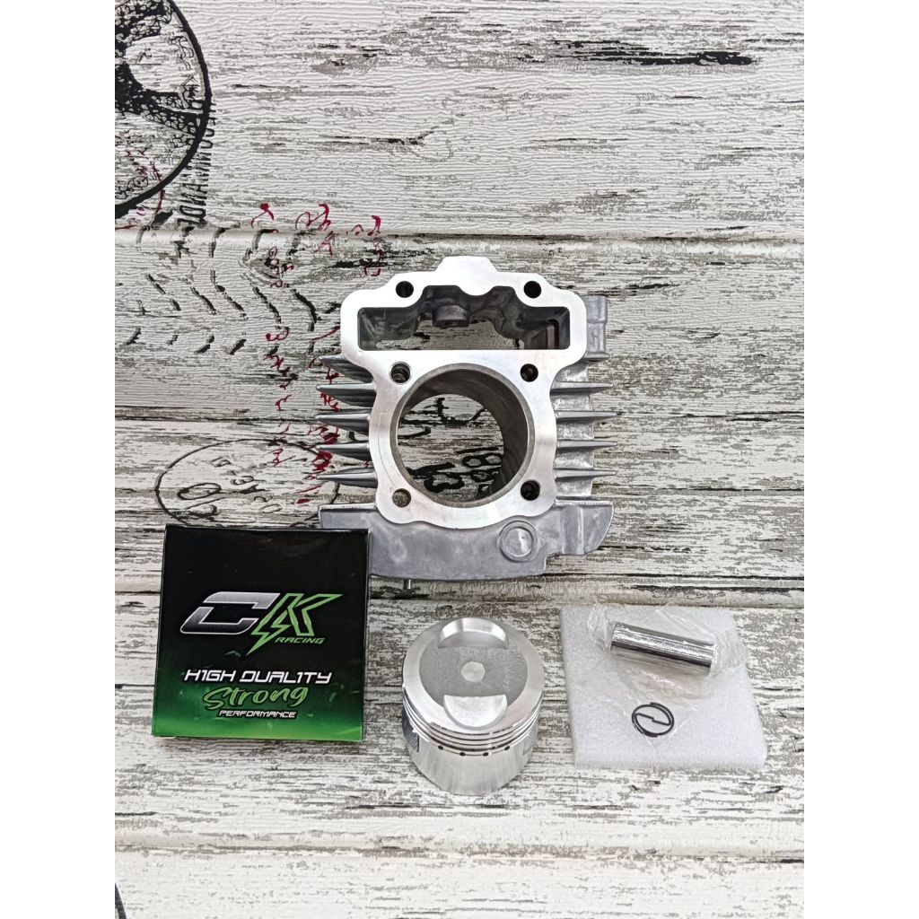 เสื้อลูกเชียร์ CK 53,54,56,57 มิลสลัก13 พร้อมปาดหัวหลบวาล์ว ใส่w110i วาล์วเดิม ปาดตีนลูก 2มิล