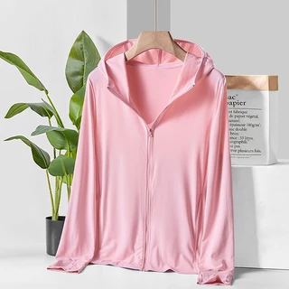 12สี เสื้อฮู๋ตกันเเดด เสื้อเเจ็ตเก็ตกัน UV พร้อมหมวก กันยูวี99% ผ้านุ่ม#J2340