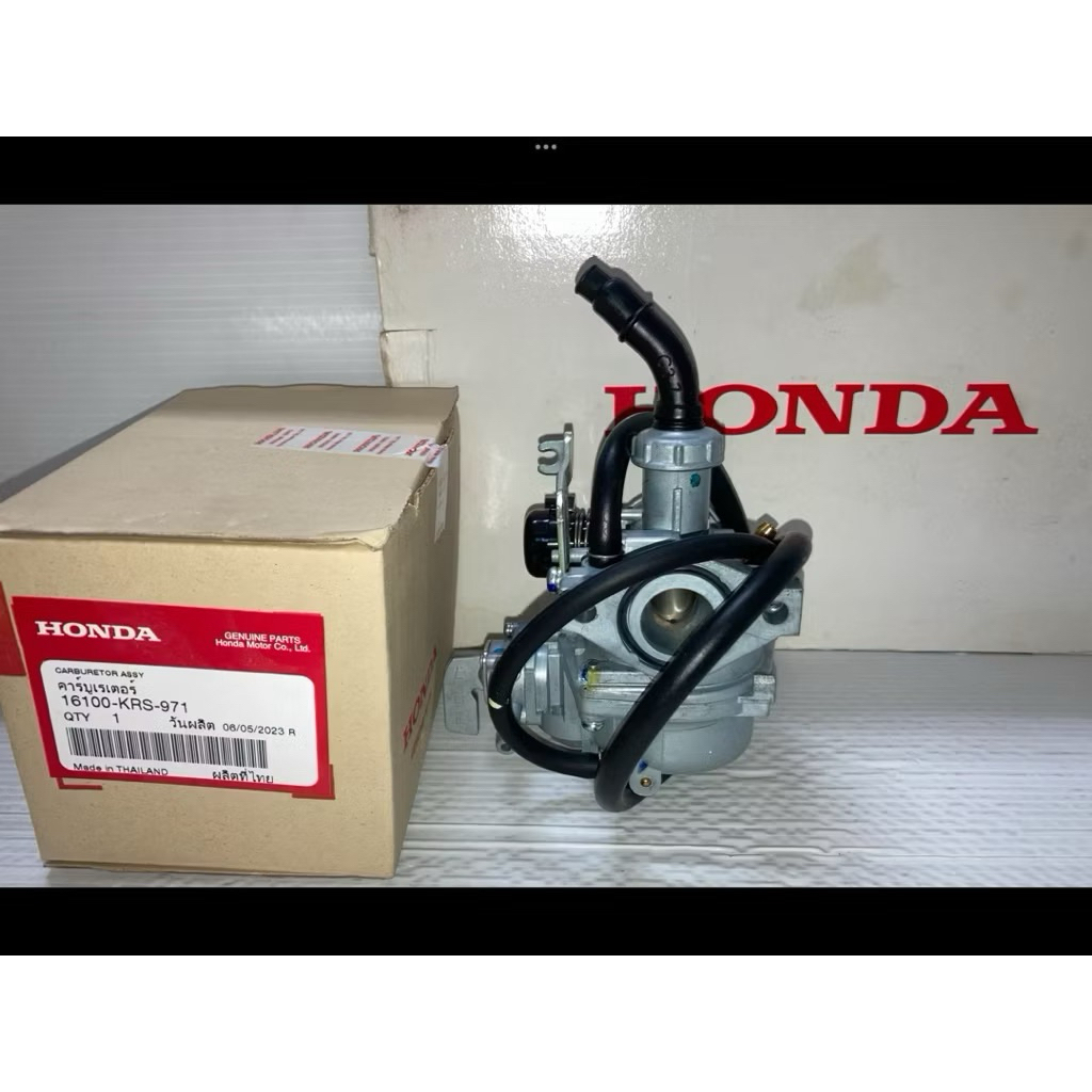 คาร์บูเรเตอร์ คาบู Wave100 รุ่นเก่าไฟหน้า 2ตา ปี 2001-2004 เท่านั้น (แท้ศูนย์ฮอนด้า) 16100-KRS-971 - รูปที่ 4