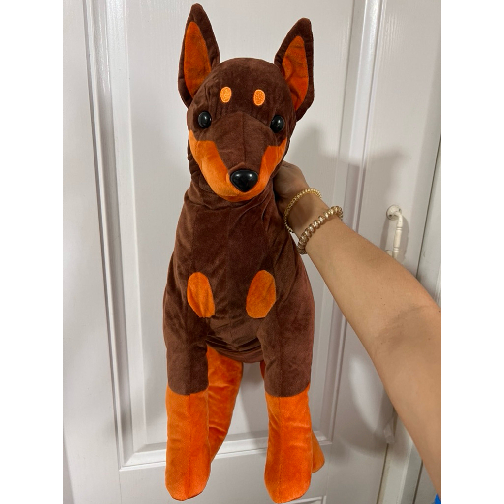 ตุ๊กตาหมา โดเบอร์แมน Kuttari Doberman Dog Ultra Big Plush งานป้าย Amuse Amufun ลิขสิทธิ์แท้จากญี่ปุ่น ราคาถูก Shopee Lazada