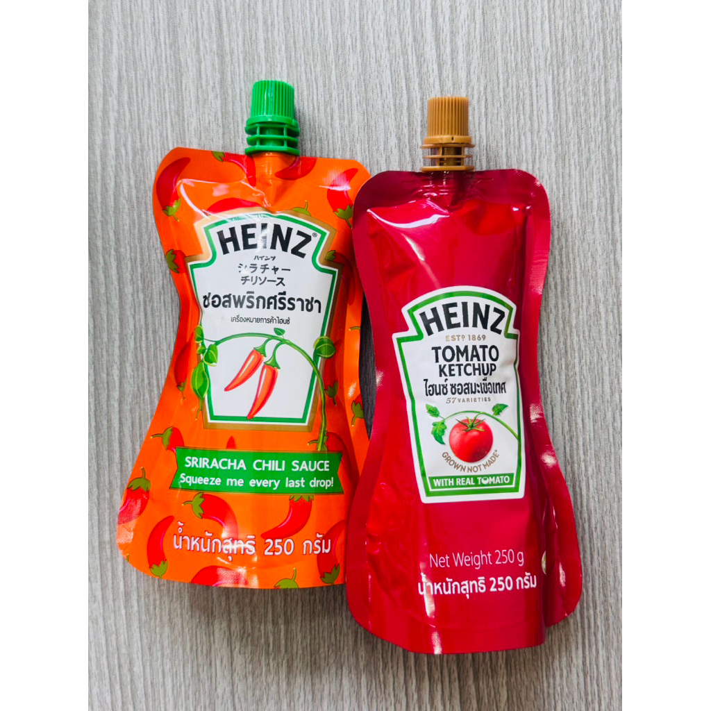 ซอสมะเขือเทศซอสพริกไฮนซ์ (Heinz Tomato Ketchup)