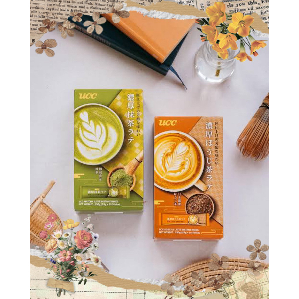 UCC Hojicha Matcha Latte 10ซอง (21/04/26)