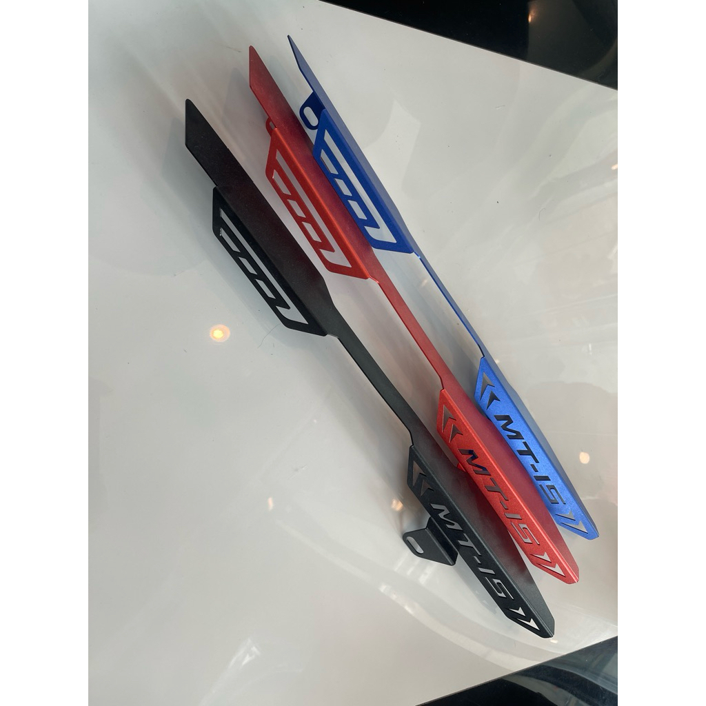 กันโซ่แต่ง MT-15 วัสดุอลูมิเนียม CNC สกรีนโลโก้ | Chain Guard สำหรับ Yamaha MT-15