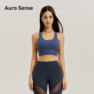 Auro Sense สปอร์ตบรา sport bra ออกกำลังกาย สำหรับ ผู้หญิง ออกแบบ สายเดี่ยวบาง ไขว้ด้านหลัง