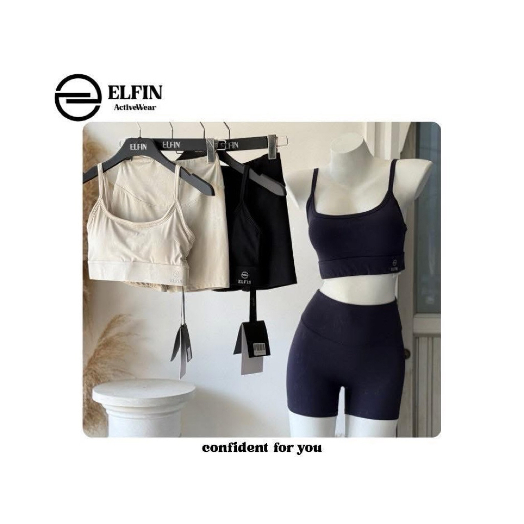 Elfin Thailand setชุดออกกำลังกาย Br-033 PT-016