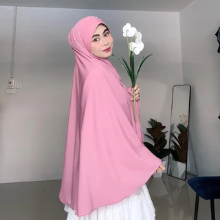 Hijab รุ่นกุลลียะห์ติดมุก มีคาง ยาวปิดข้อมือ พร้อมส่ง