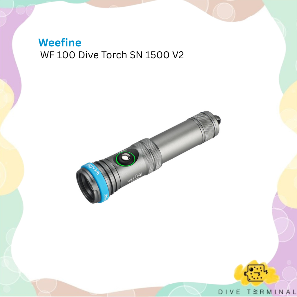 Weefine SN1500 V2 ไฟฉายดำน้ำ 1500 ลูเมน