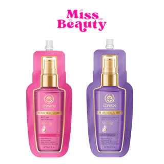 (ซอง) Bualuang Hair Serum Oil บัวหลวง แฮร์ เซรั่ม ออยล์ เซรั่มบำรุงผม ป้องกันผมแห้งเสียแตกปลาย กลิ่นหอมละมุน 15 มล.