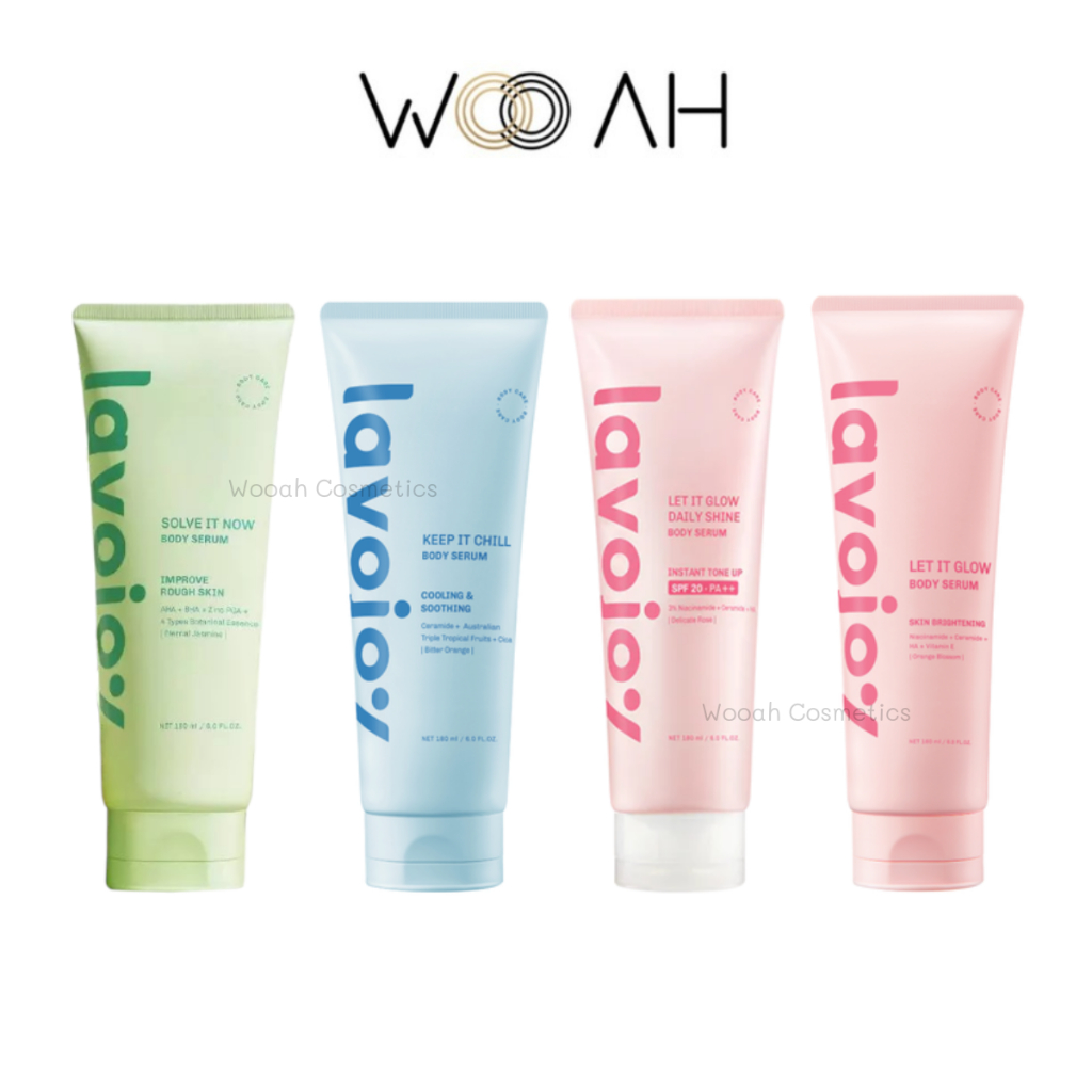 Lavojoy Body Serum / Tone Up 180ml ลาโวจอย โลชั่นบำรุงผิวกาย โทนอัพ โลชั่นน้ำหอม