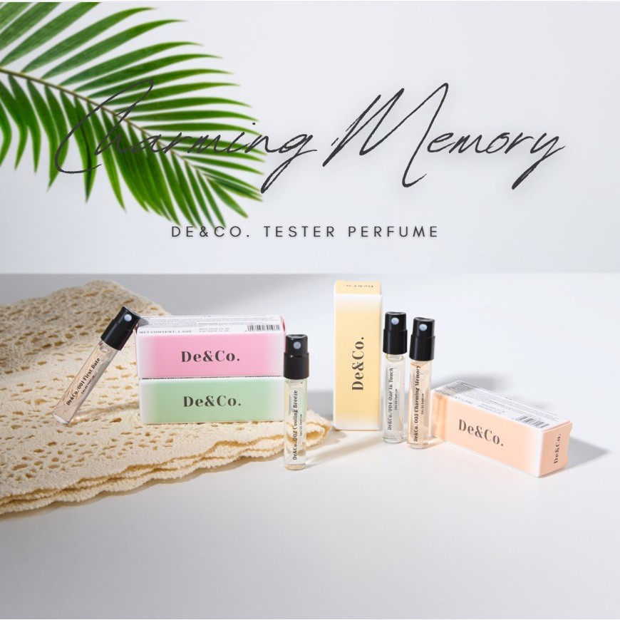 De&Co. Tester (ขนาดทดลอง) น้ำหอม Perfume เลือกกลิ่นได้