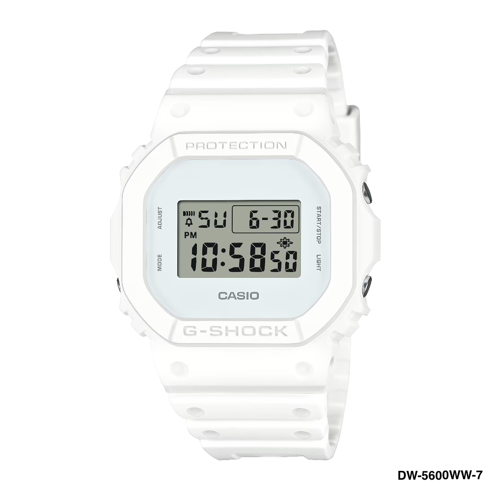นาฬิกาข้อมือ Casio นาฬิกาข้อมือ G-shock Limited color รุ่น DW-5600WW-7