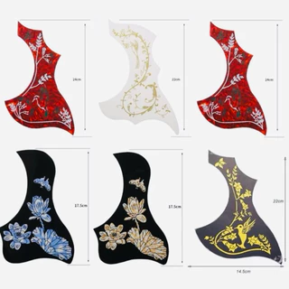 Acoustic Pickguardปิ๊กการ์ดกีตาร์โปร่งอุปกรณ์เสริมกันรอยขีดข่วนของปิ้คและเล็บ เสริมหล่อกันจร้า