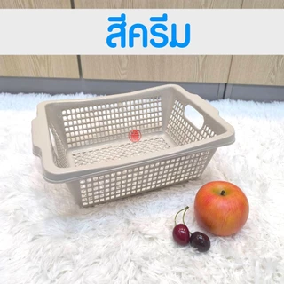 ตะกร้า ตะกร้าอเนกประสงค์ (No.900) ตะกร้าพลาสติก สี่เหลี่ยม ที่ใส่ของ เกรดA แข็งแรง กระจาด Clearance