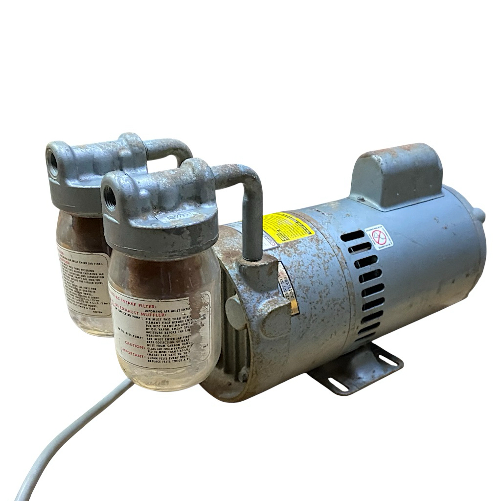 ปั๊มสุญญากาศ GAST 1022-V103-G274X (Oil-less Vacuum Pump) มือสอง | มอเตอร์ DOERR 1/2HP 220V พร้อมใช้ง
