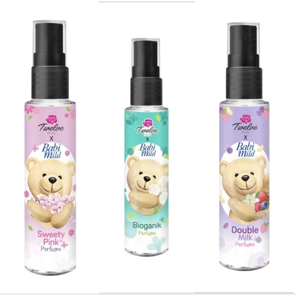 (สินค้าคุณภาพแท้100%)TWELVE PLUS น้ำหอมทเวลฟ์พลัส เอ็กซ์ เบบี้มายด์ กลิ่นแป้งเด็ก 25 มล.