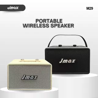 ลำโพงบลูทูธ JMAX-JM29 พร้อมสายหิ้ว ปรับเบสได้ เชื่อมต่อ2ตัวได้ 30W แท้100%