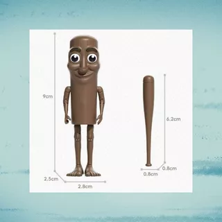 พวงกุญแจ Tung Tung Tung ของเล่นเด็ก ของเล่นสะสม โมเดลประกอบ 3D การพิมพ์ พร้อมส่งจากไทย