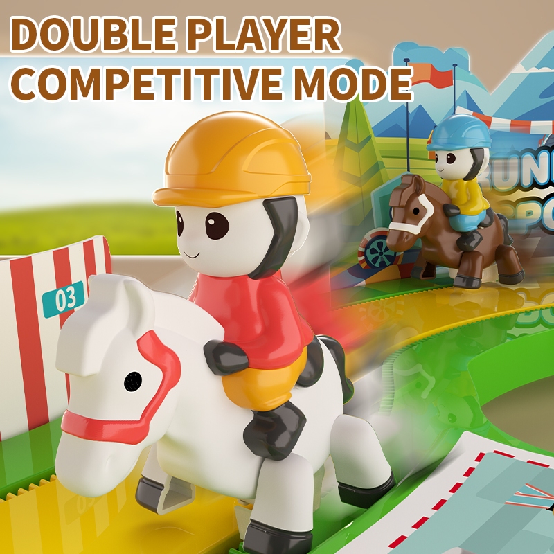 ของเล่นเกมแข่งวิ่งควบคุมด้วยท่าทาง🏃‍♂️เกมจำลองสนามแข่ง ไร้สาย มีเสียง มีไฟ เล่นพร้อมกันได้ ของขวัญปีใหม่สุดมันส์ 🎁 - รูปที่ 6