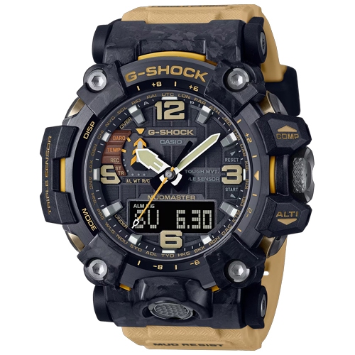 G-SHOCK นาฬิกาข้อมือผู้ชาย สายเรซิ่น สีน้ำตาล รุ่น GWG-2000,GWG-2000-1A5