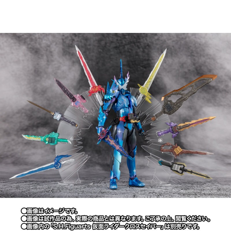 [พร้อมส่ง/มือ 1] S.H.Figuarts Kamen Rider Xross Saber 10 Seiken Set 4573102674982