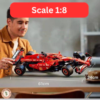 Ferrari F1 ตัวต่อรถ F1 ส่งไว คันใหญ่ สาวก F1 Ferrari ต้องมี จำนวน 1361 ชิ้น ขยับได้หลายส่วน