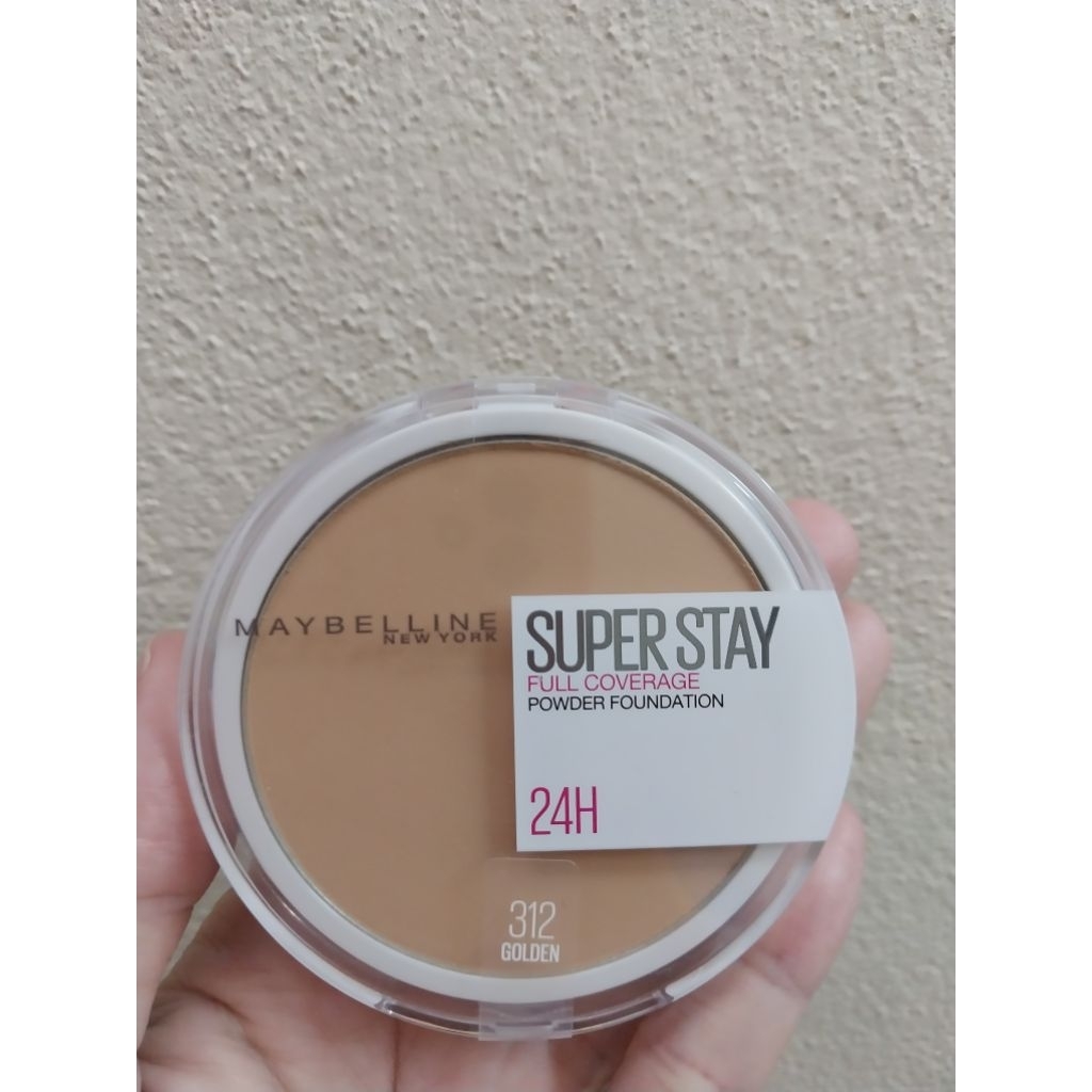 Maybeline new york super stay full coverage power fondation เบอร์ 312 Golden 6 g.