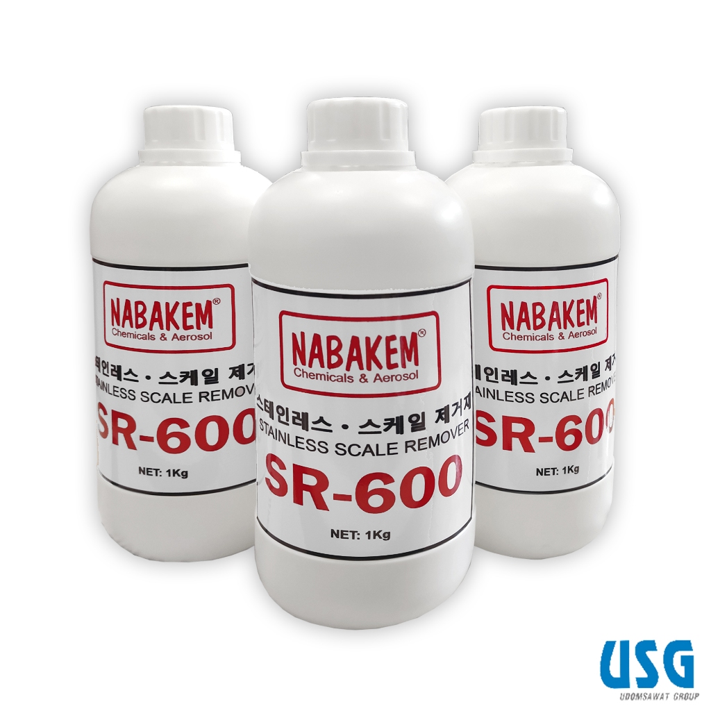 NABAKEM น้ำยาทำความสะอาดคราบบนสแตนเลส SR-600 (ขวดละ 1 กก.)