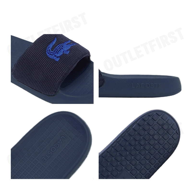 LACOSTE รุ่น MEN'S SERVE SLIDE 1.0 SLIDES CODE: 7-48CMA000795K รองเท้าแตะ รองเท้าผู้ชาย สลิปออน - รูปที่ 2