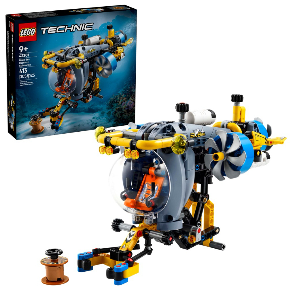 LEGO® Technic 42201 Deep-Sea Research Submarine ของแท้ 100% มือหนึ่ง กล่องสวย พร้อมส่ง