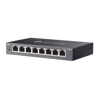 (พร้อมส่ง) TP-LINK Omada ES208G สวิตช์ 8 พอร์ต Gigabit (Fanless) สำหรับ VLAN/Home Lab ประกันศูนย์
