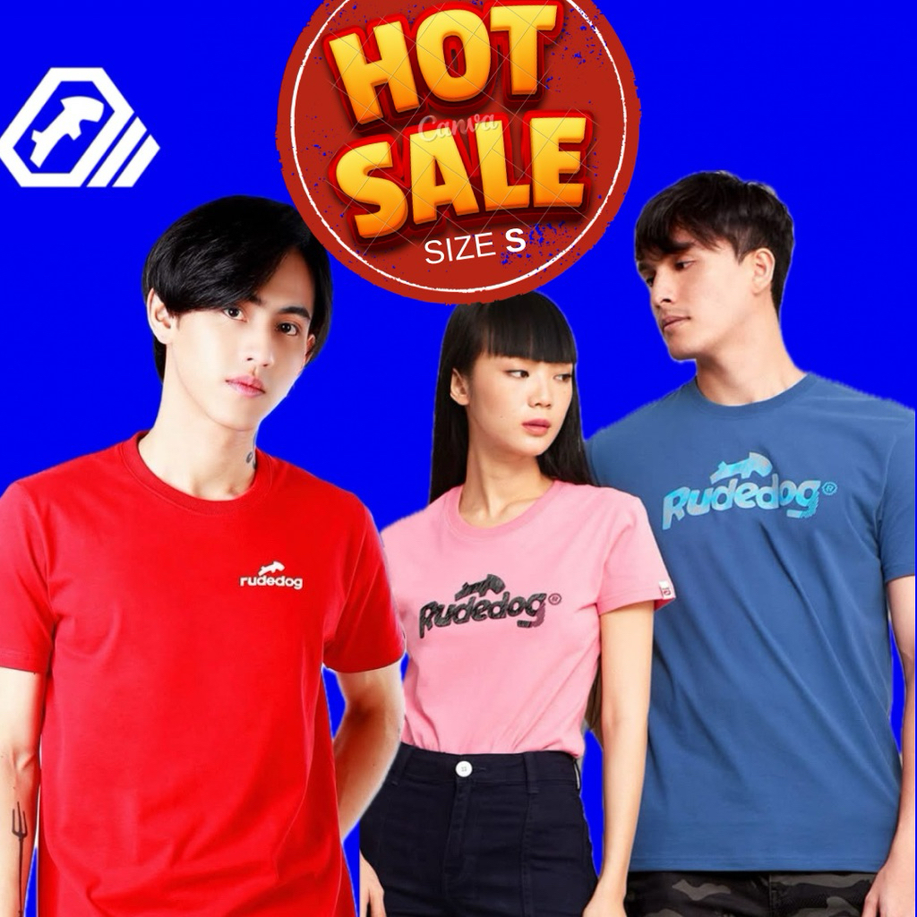 update ลดล้างสต็อค Rudedogของแท้ เสื้อยืดRudedog ของแท้ size S