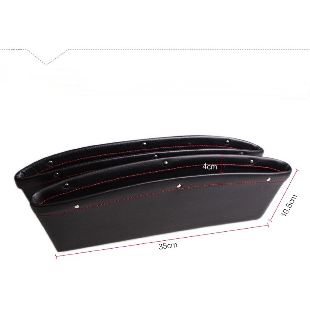 ที่เก็บของข้างเบาะรถยนต์ ที่วางของในรถยนต์  ที่ใส่ของอเนกประสงค์ข้างเบาะรถยนต์ กล่องจัดเก็บของบนรถยนต์ - รูปที่ 7