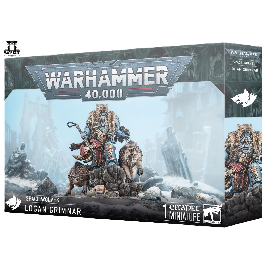 Warhammer 40k : Space Wolves : Logan Grimnar