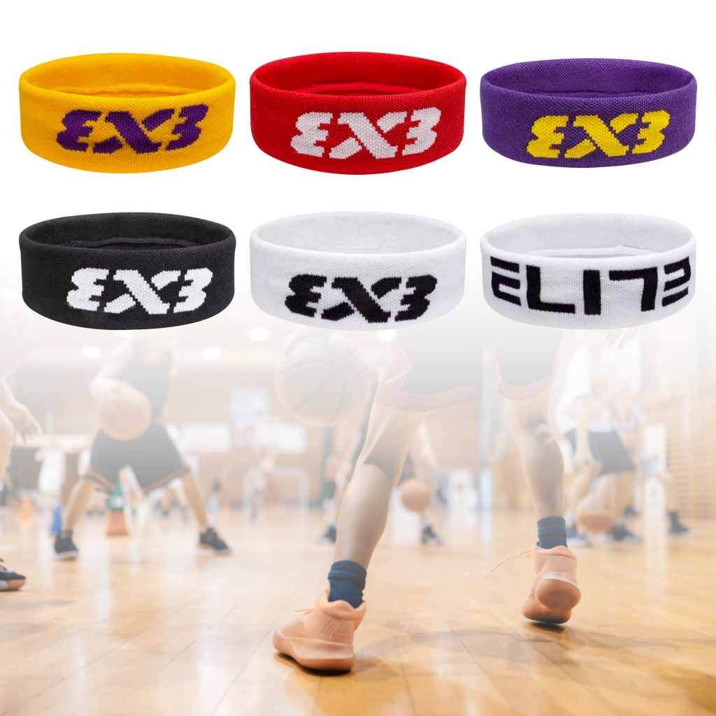 HEADBAND ผ้าคาดผม ที่คาดศีรษะซับเหงื่อ ระหว่างออกกำลังกาย ผ้าไม่รัดศีรษะ