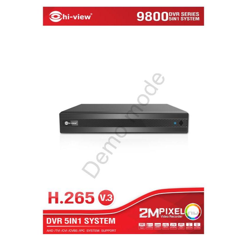 HA-9804-V3-DVRเครื่องบันทึกภาพ4กล้องHiviewระบบAHD