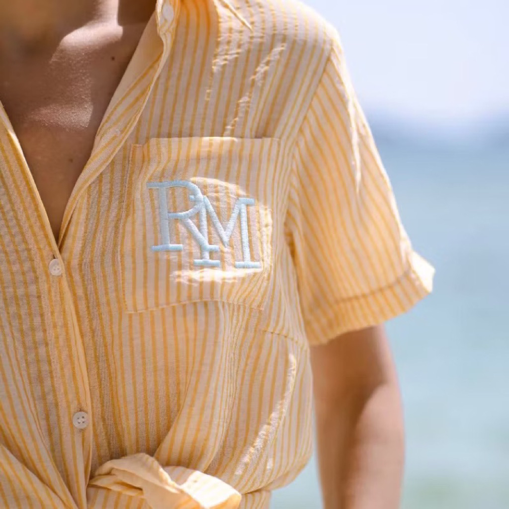 New in pack! Rally Movement RM Ivy shirt - เชิ้ตปักโลโก้ RM