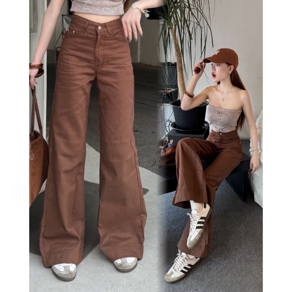 BabarryStyle - [S-3XL] รุ่น BottyJeans ทรงกระบอกขาม้า ผ้านุ่ม ไม่ยืด คุณภาพดี เกาสุดๆ - รูปที่ 6