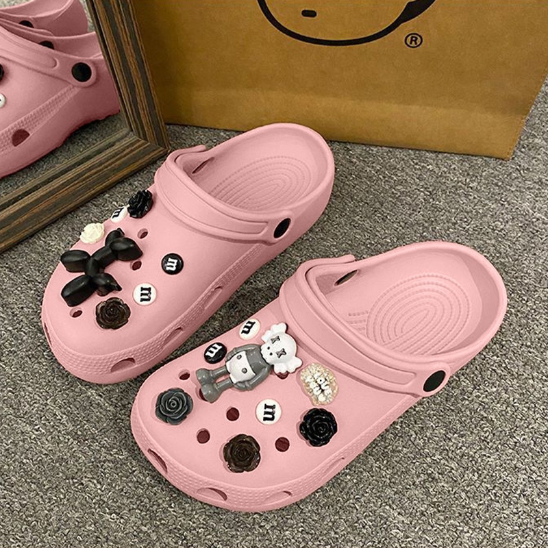 Beemory มาใหม่พร้อมส่งมาก รองเท้าหัวโตแฟชั่นสำหรับสาวๆ รุ่นนี้งานปังมาก มีให้เลือกถึง 4 สี แถมฟรีเซ็ตตัวติดลายการ์ตูนน - รูปที่ 5