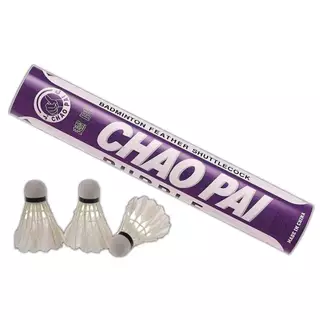 CHAOPAI ลูกแบดมินตัน รุ่น PURPLE ม่วง ตัวแทนจำหน่ายประเทศไทย เพียงผู้เดียว