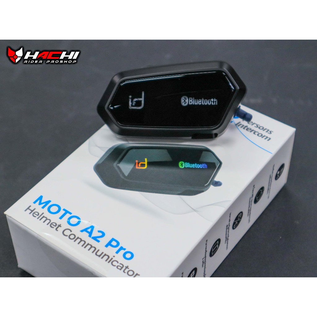 บลูทูธติดหมวกกันน็อค ID221 BLUETOOTH - MOTO A2 PRO