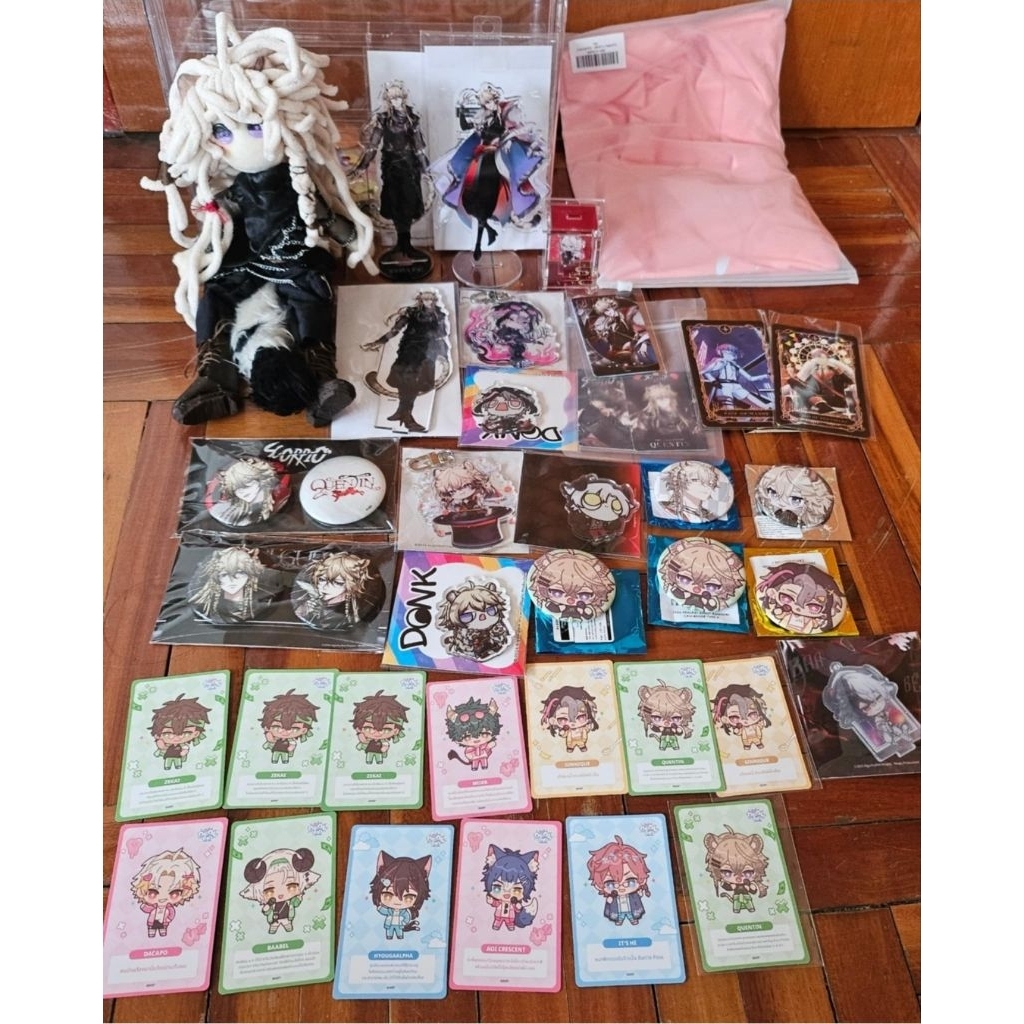 arp vtuber (Algorhythm Project) Quentin / Baable / Ginnique / real sport วัดป่า