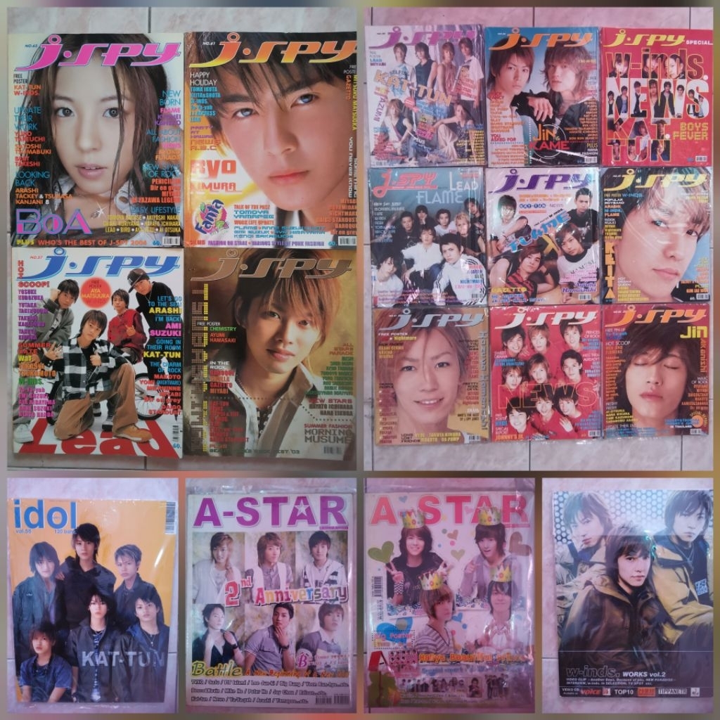 นิตยสาร​ มือ1,2​ Megazine J-Spy (Special)​ Idol​ A-Star​ ยุค90​ J-pop​ J-Rock​ K-pop ศิลปิน​ ดาราญี่