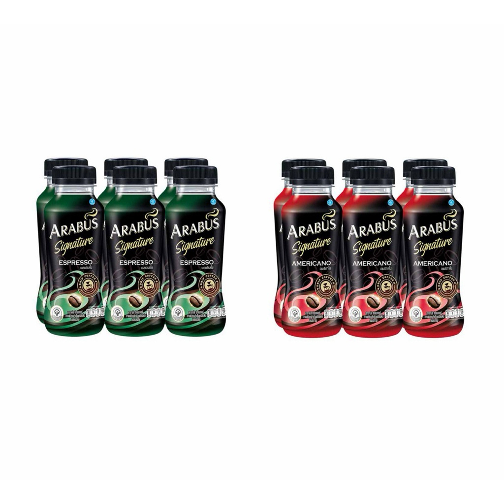 Arabus อาราบัส ซิกเนเจอร์  230 มล. (แพ็ก 6 ขวด)** 1-2แพ็ค สำหรับส่งด่วนเท่านั้น**